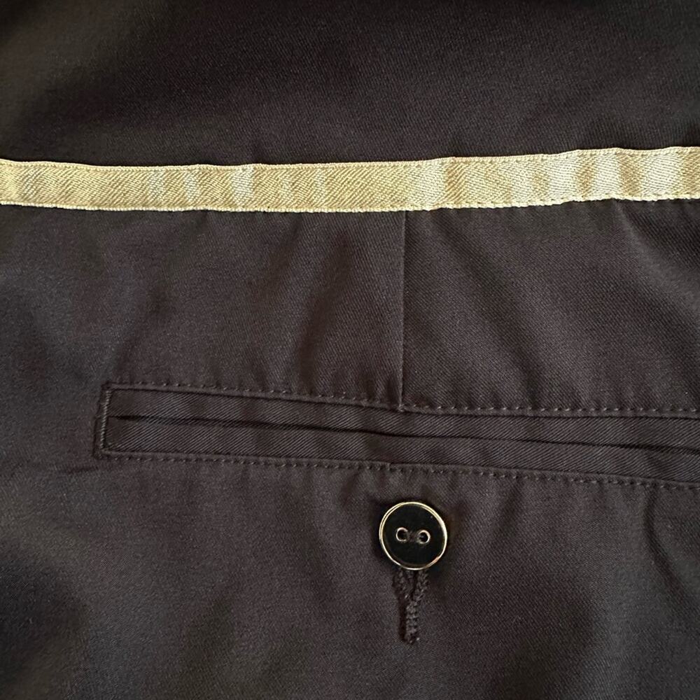 Lady Hagen Black Gold Skort Skirt Size 6 Glam Preppy Tennis Golf Vacation - Picture 3 of 7